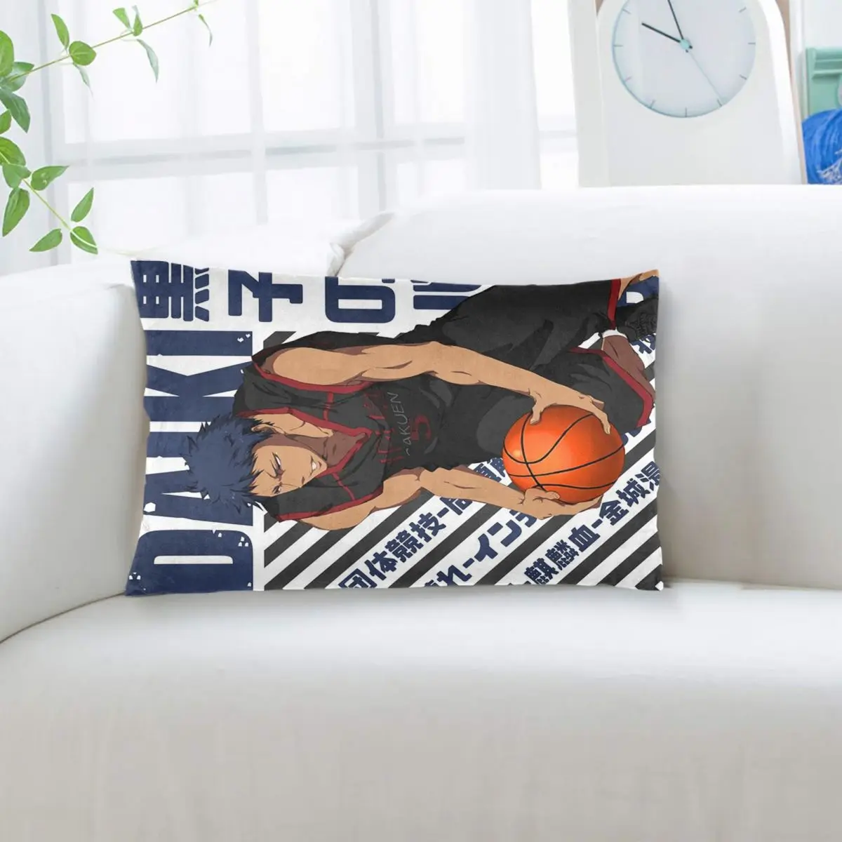 Harajuku Basketball Kuroko No Basket Basuke Kaijo Rectangle Pillowcase Cushion Cover Decor Bedroom Bed Home Comfort Throw Pillow