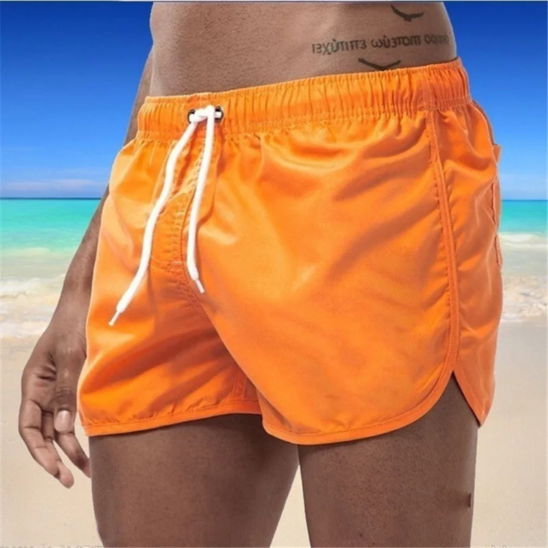 Swim Trunks Swim Shorts for Men Quick Dry Board Shorts Bathing Suit Breathable Drawstring With Pockets for Surfing Beach Summer