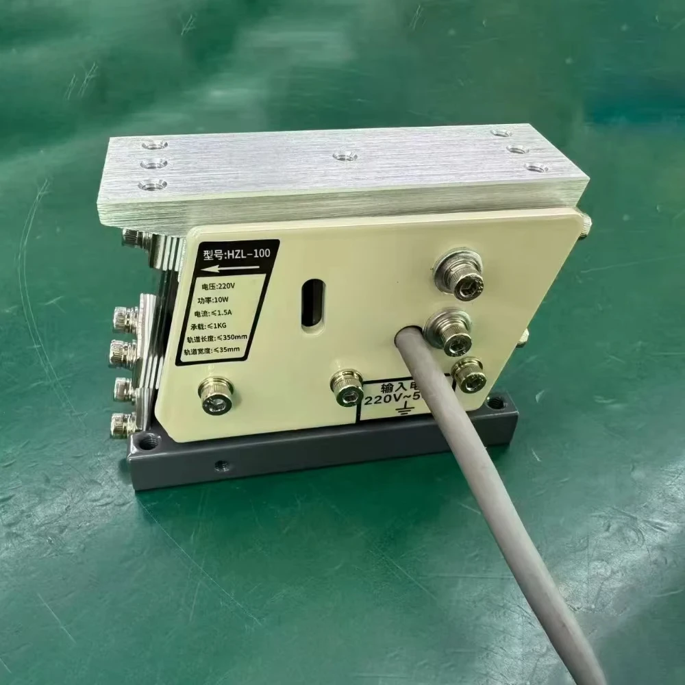 AC 220V HZL-100 Linear Vibratory Feeder Direct Vibration Feeder with Carbon Fiber Manganese Steel Spring Plates