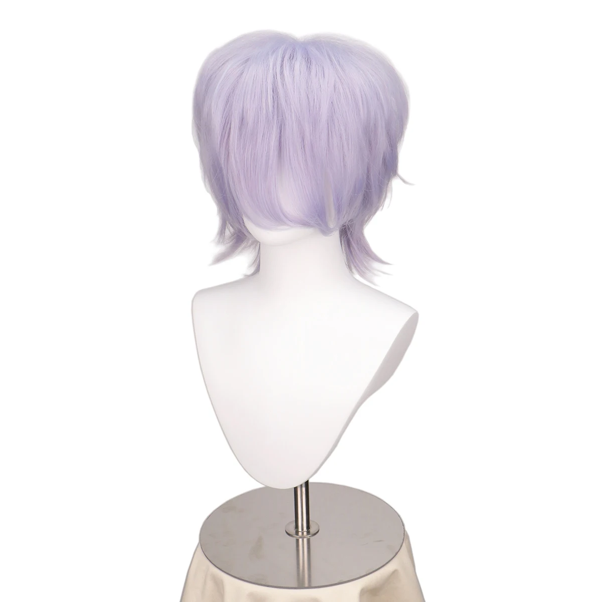 Saja Boys Mystery Cosplay Synthetic Wig 38cm Short Mixed Purple Men Hair Anime Heat Resistant Wigs