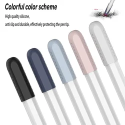 For Apple Pencil Silicone Replacement Tip Case 2-in-1 Stylus Case For Samsung Pen Apple Pencil Tip Case