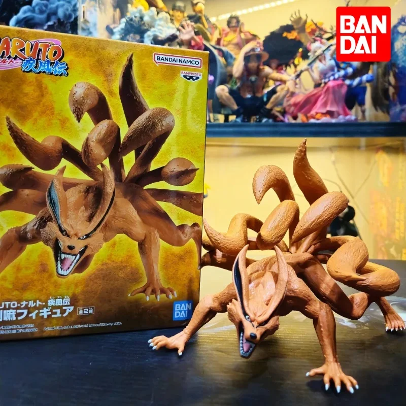 

BANDAI BANPRESTO аниме Nartuo Kurama kyuubi ПВХ Экшн фигурки «Наруто» Shippuden Фигурки игрушки подарки
