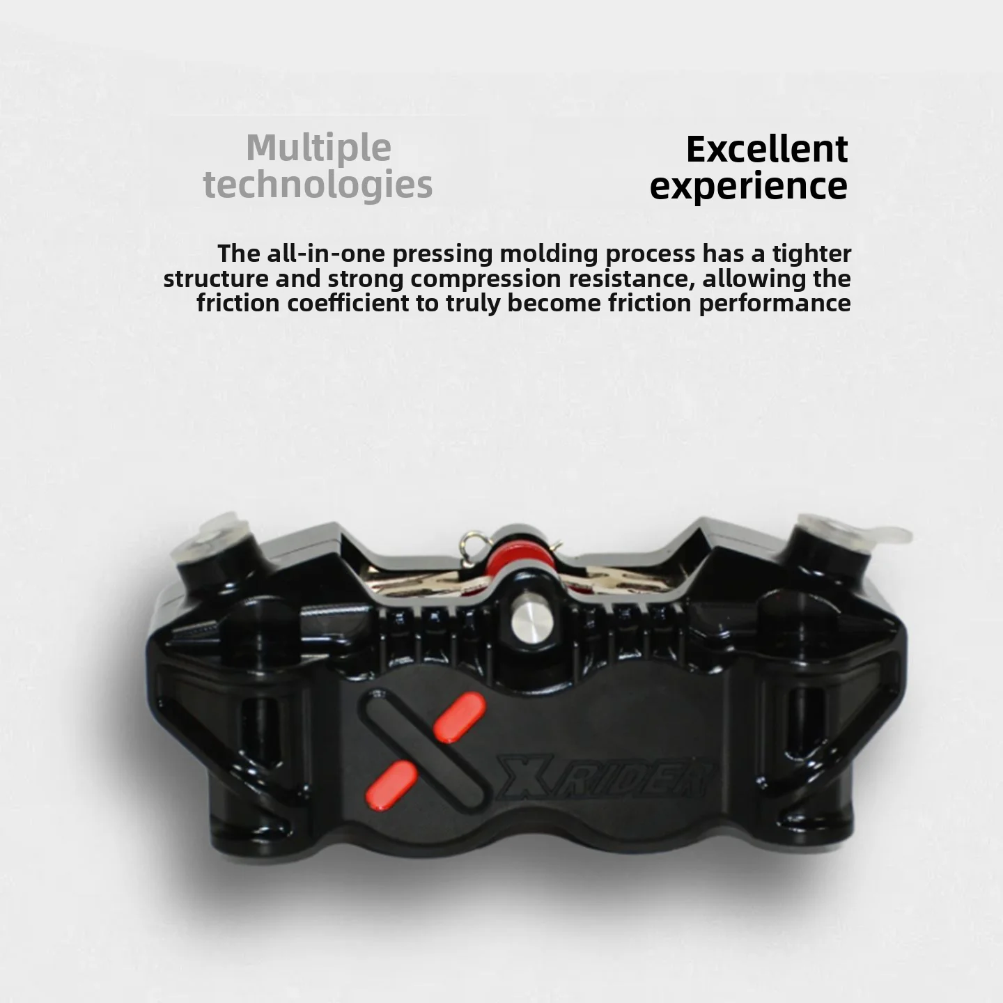 RPM Radiation Abalone Crab Caliper Shark Fin Motorcycle Universal Aftermarket Caliper