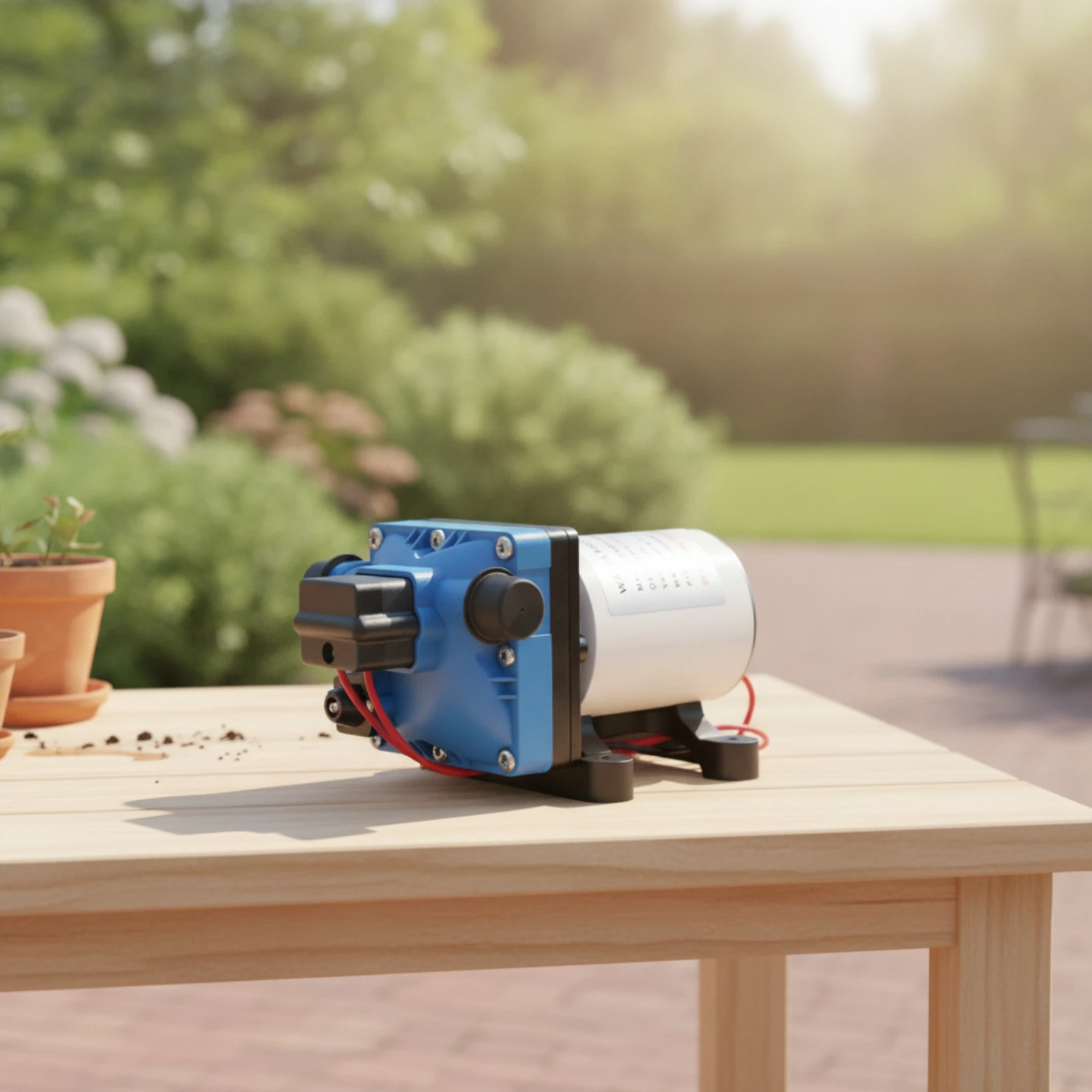 Diaphragm Liquid Pump with Pressure Switch Automatic start/stop Diaphragm Pump with Pressure Switch Compact Low Noise