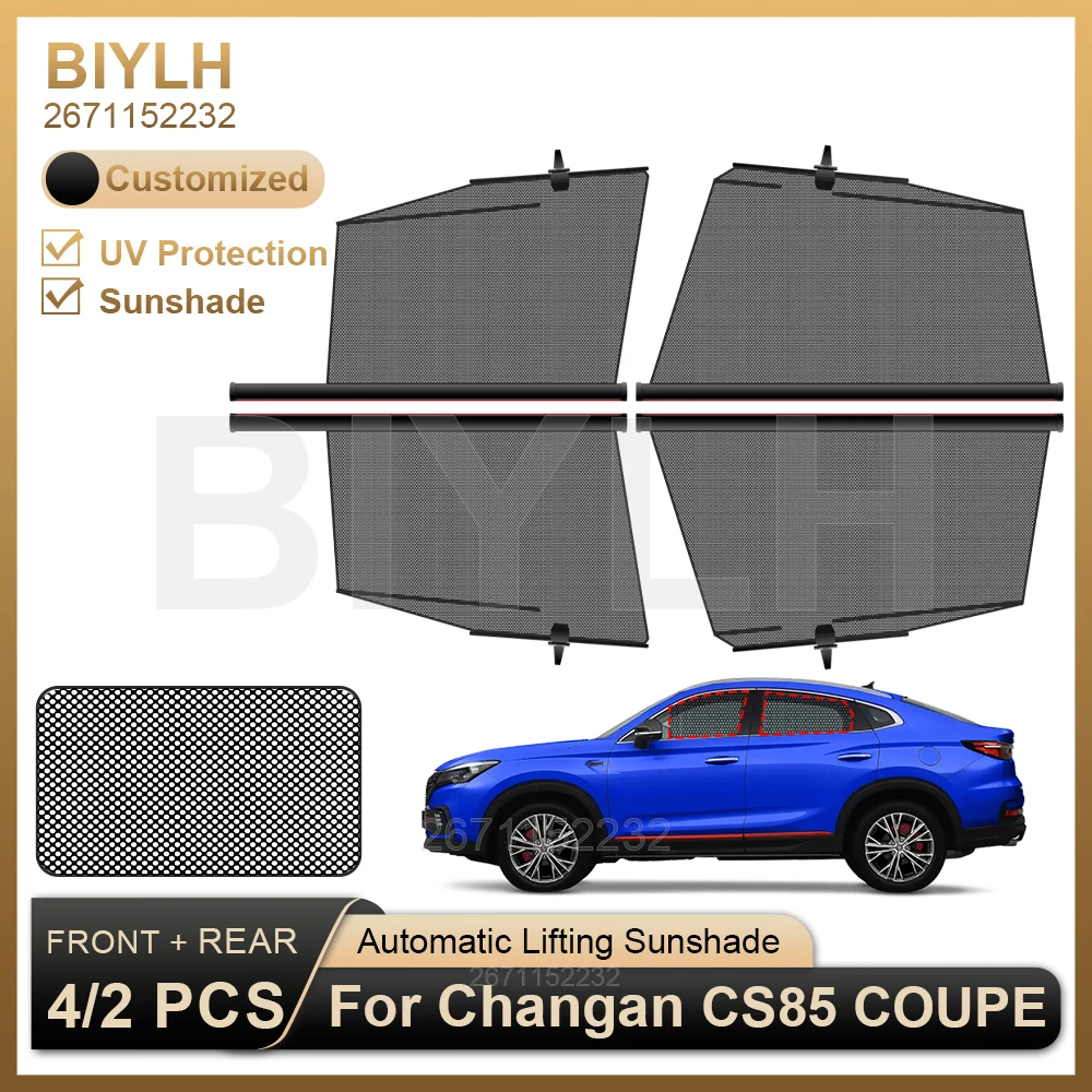 

Индивидуальный теплозащитный экран для Changan CS85 COUPE 19-24, солнцезащитный козырек на боковое лобовое стекло автомобиля, подходит для автомобиля, солнцезащитный козырек, защита от ультрафиолета, автоаксессуары