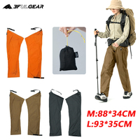 3F UL GEAR Hiking Leg Cover Ultralight Mountaineering Pants Waterproof Outdoor Skiing Cover Rain Pants Dyneema Nylon Shoes Cover