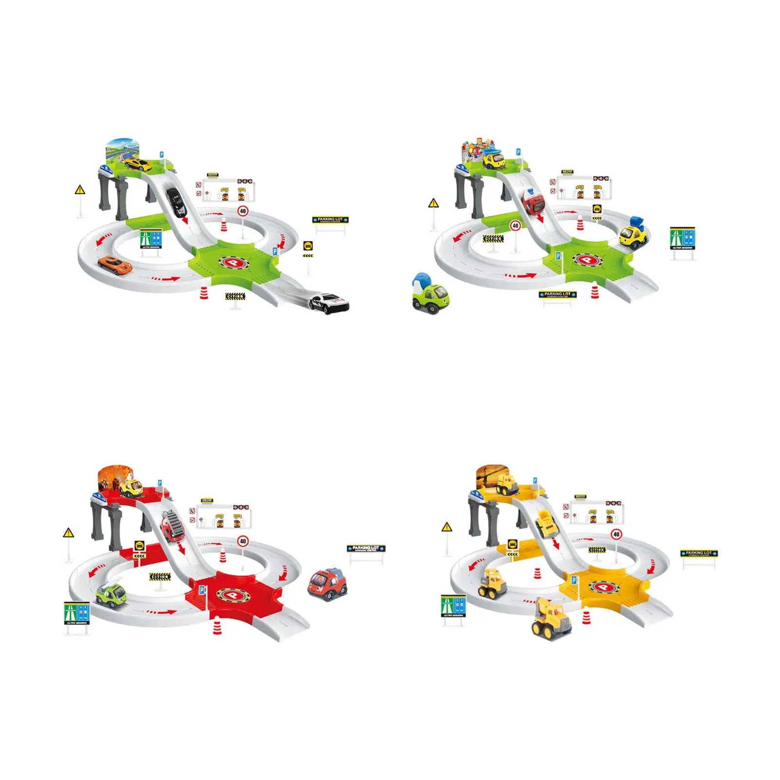 

Игрушка для мальчиков 4, 5, 6 лет, многофункциональная прочная игрушка для парковки в гараже