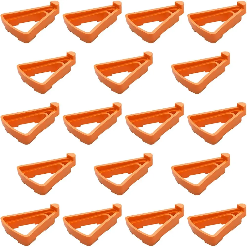 

Набор из 18 невидимых дышащих опор для уличных кашпо, 2,75x2,1x0,8 дюйма, для тяжелых уличных растений