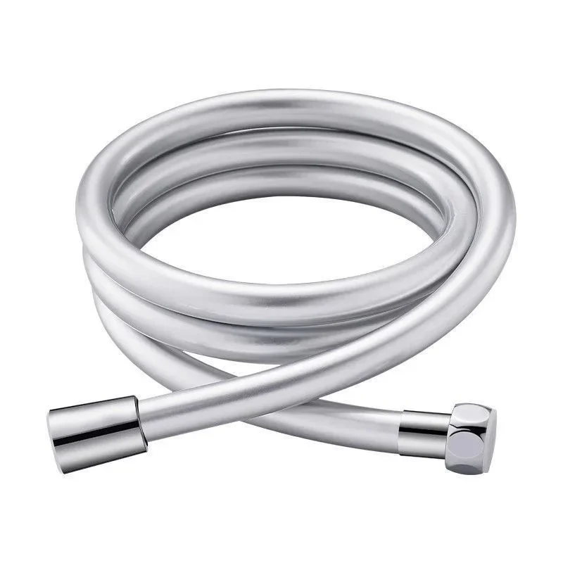 

2m/1.5m/1.0m super soft silicone shower hose anti-twist gun metal bathroom pipe long water pipe high quality pvc pipe