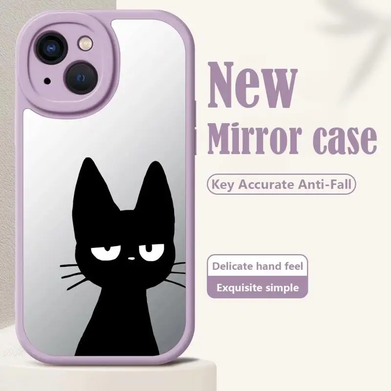 Cute Funny Lucky Cat Phone Case for Apple iPhone 14ProMax 15 Plus XS Max XR 11 SE 13 Pro 8 7 12 Mini Cover Shockproof