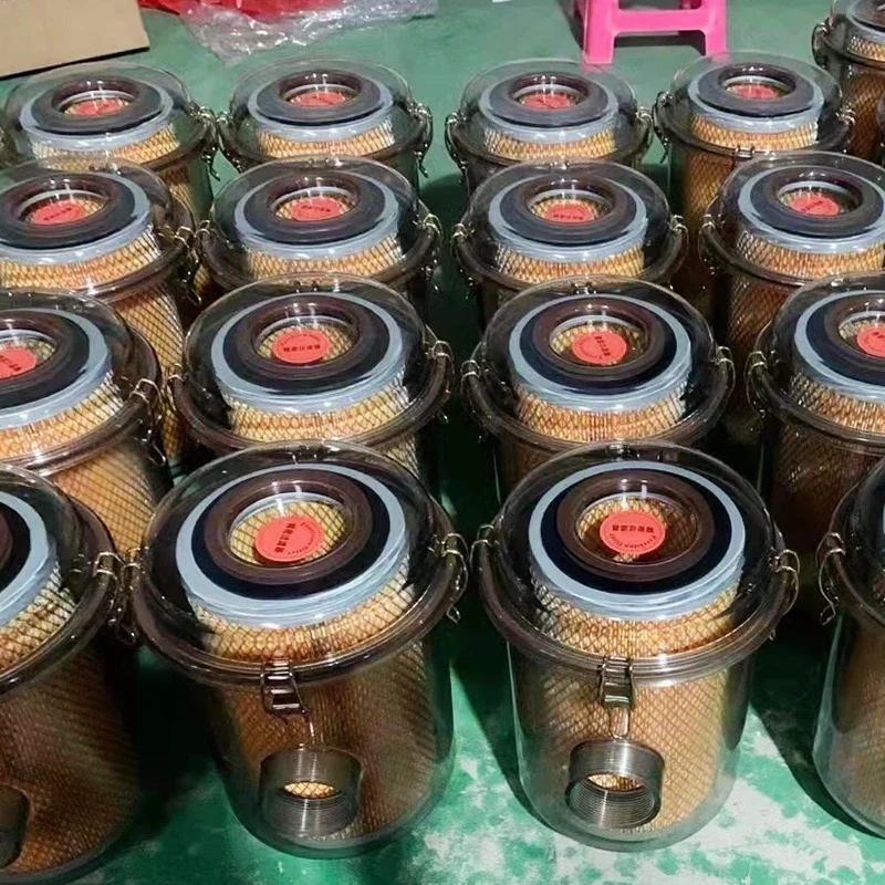 Fully Transparent Vacuum Filter Fan Intake Air Filter Assembly Translucent Dust Filter F006 2 Inches