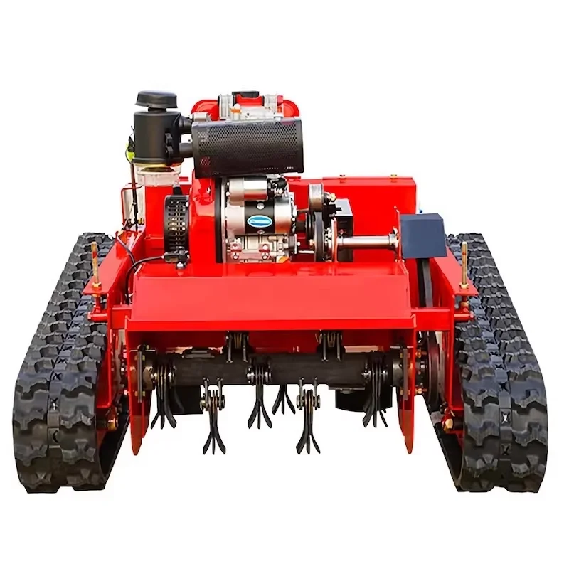 "16HP Diesel Remote Control Lawn Mower 80cm Width TOP Quality Grass Weeding Machine Rubber Product Making Machinery"