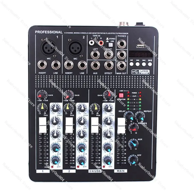 4-Ch Compact Mixer …