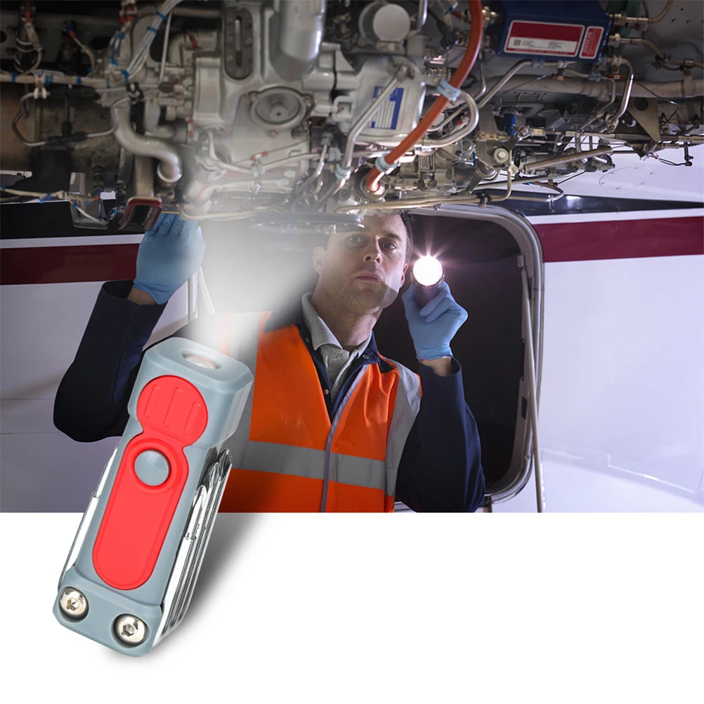 

Mini Precision Screwdriver Set with LED Light Compact Portable Steel Tool for Outdoor Repair Includes Multiple Driver Bits Dual