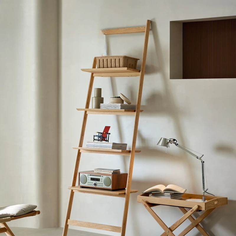 Geometric trapezoidal wall frame | Nordic solid wood display stand scattered structure to create breathing wall art |
