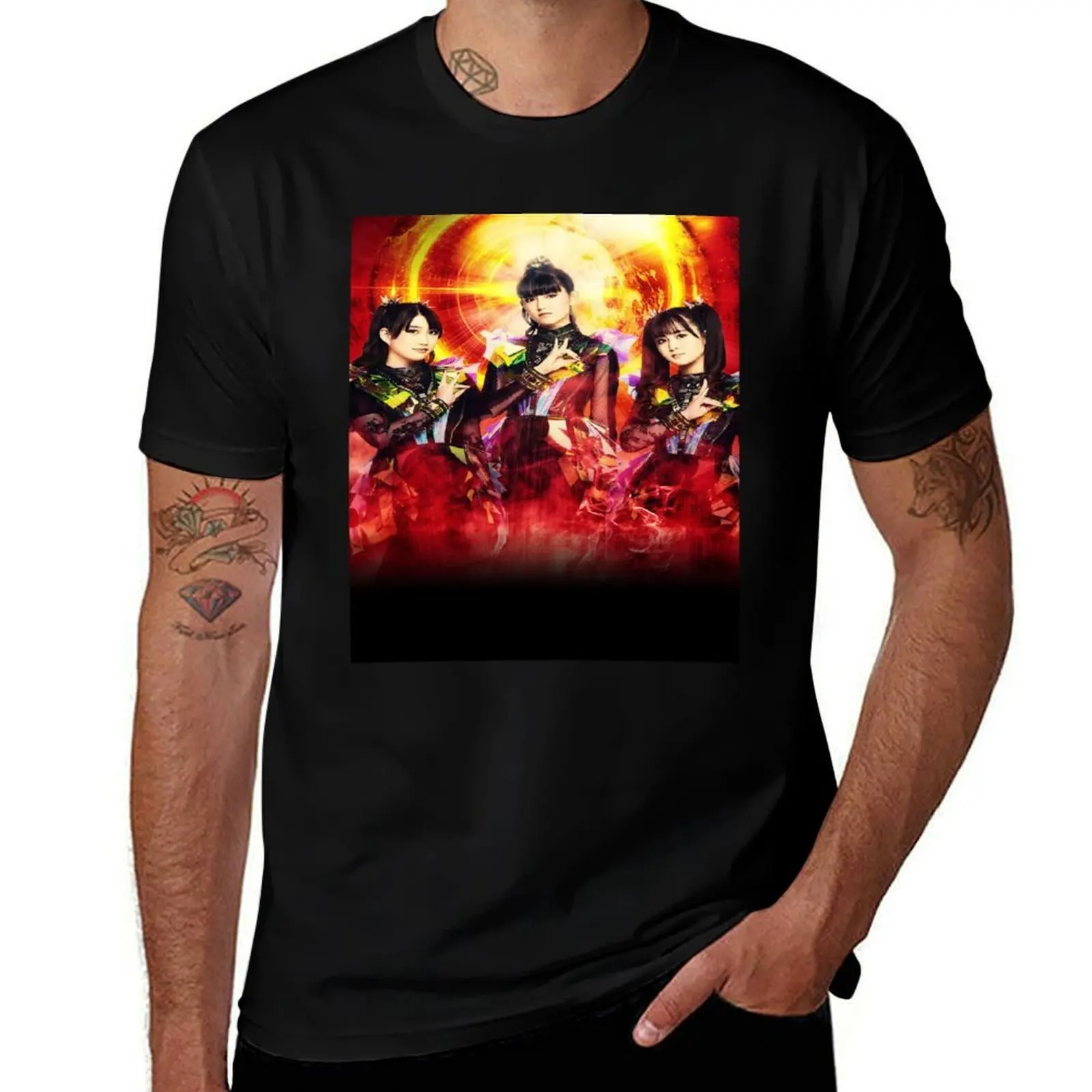 

BABYMETAL T-Shirt man clothes animal prinfor boys quick drying vintage t shirt men