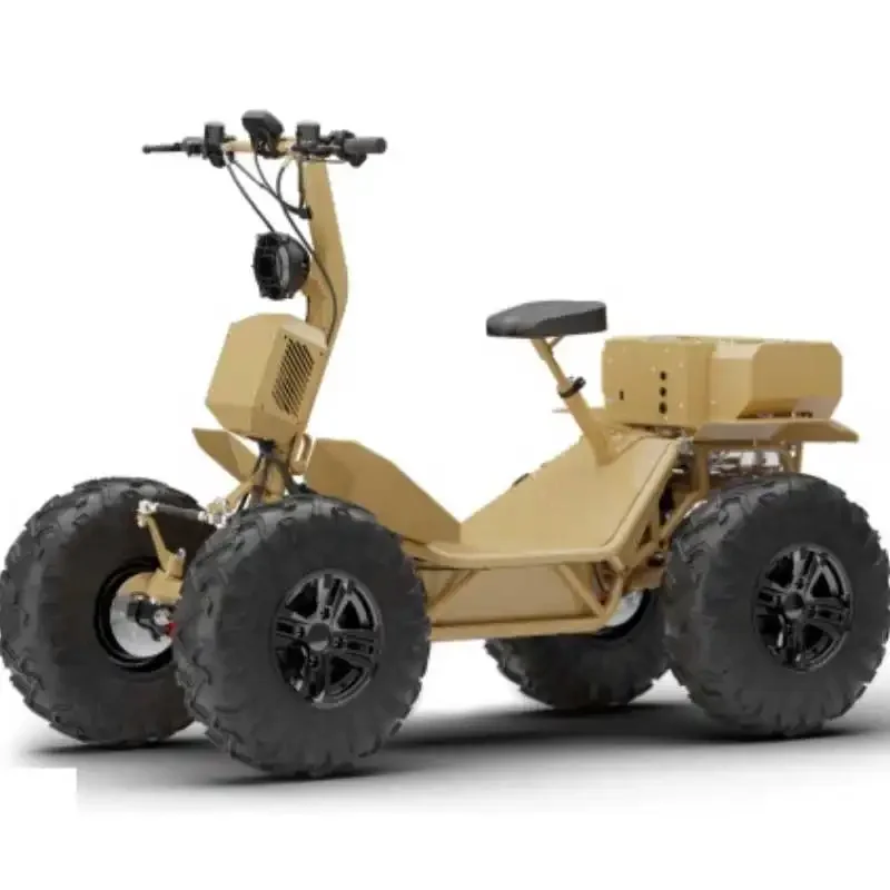 New Design Smart Display Foldable Sport ATV Off-road Tires 4WD Electric ATV