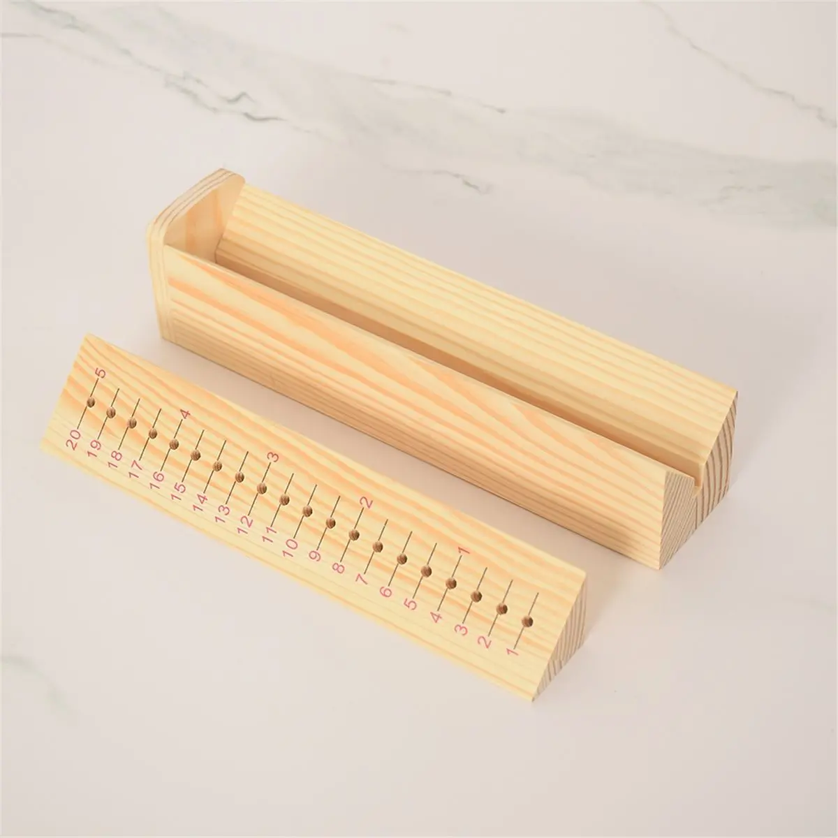 Book Binding Kits with Wood Punching Cradle for DIY Book Lover'S Punching Stand Book and Document Binding Bracket
