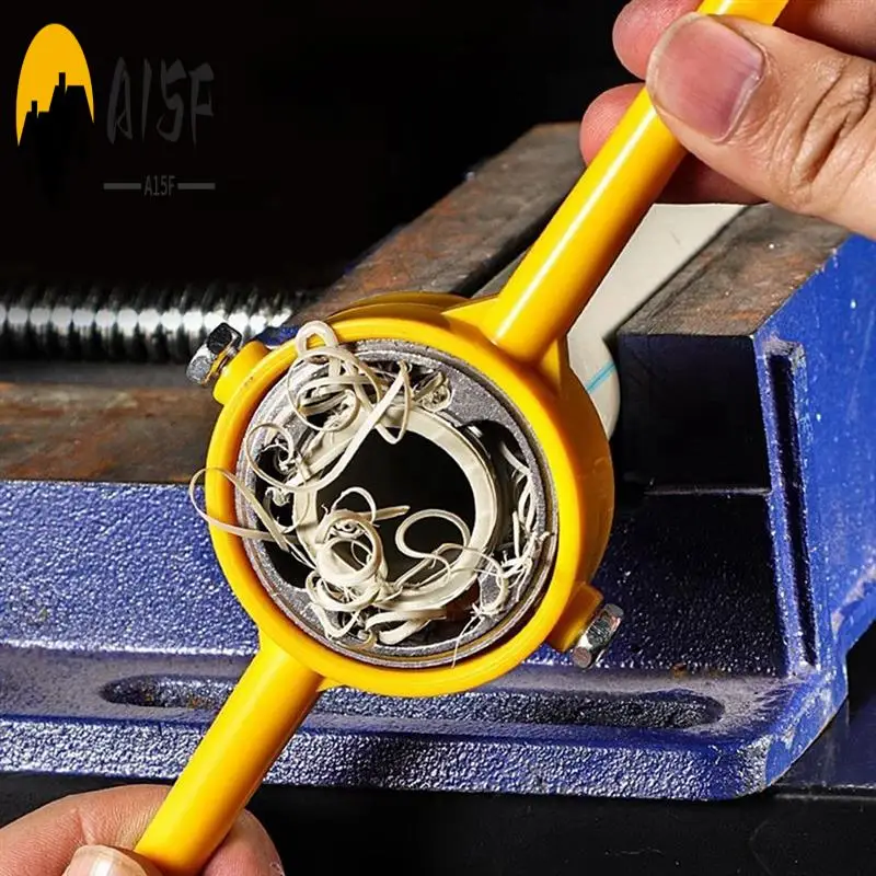 

A15F-2 Sets Tap Wrench Of Water Pipe Die Plastic Pipe Set Manual Easy Threading Tap Wrench