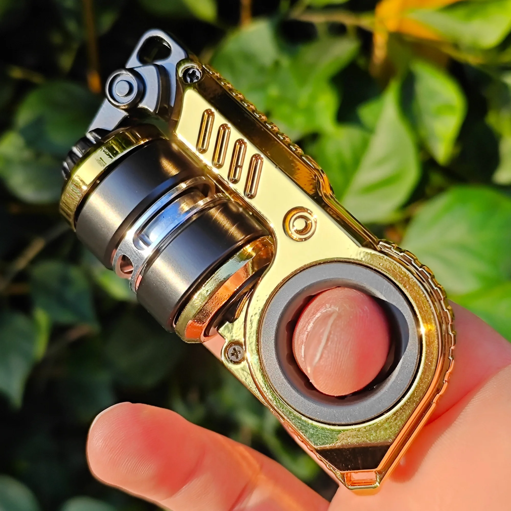 EDC Fidget Sliders Fidget Toys Stimmgabel Fidget Spinner Magnetisches Push-Ei Mechanischer Ratschenschieber Knackiger Klang