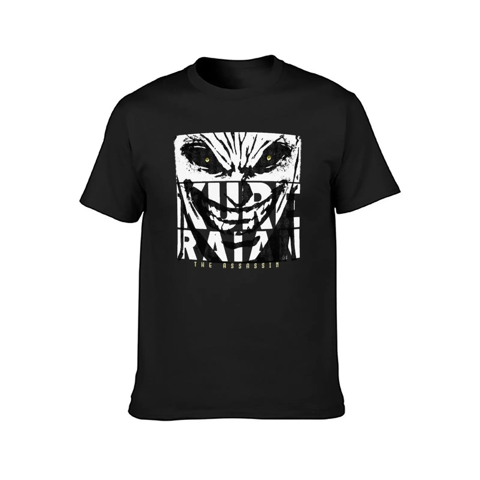 The Assassin Raian Kure Kengan T-Shirt oversized Aesthetic clothing graphics blacks mens tall t shirts