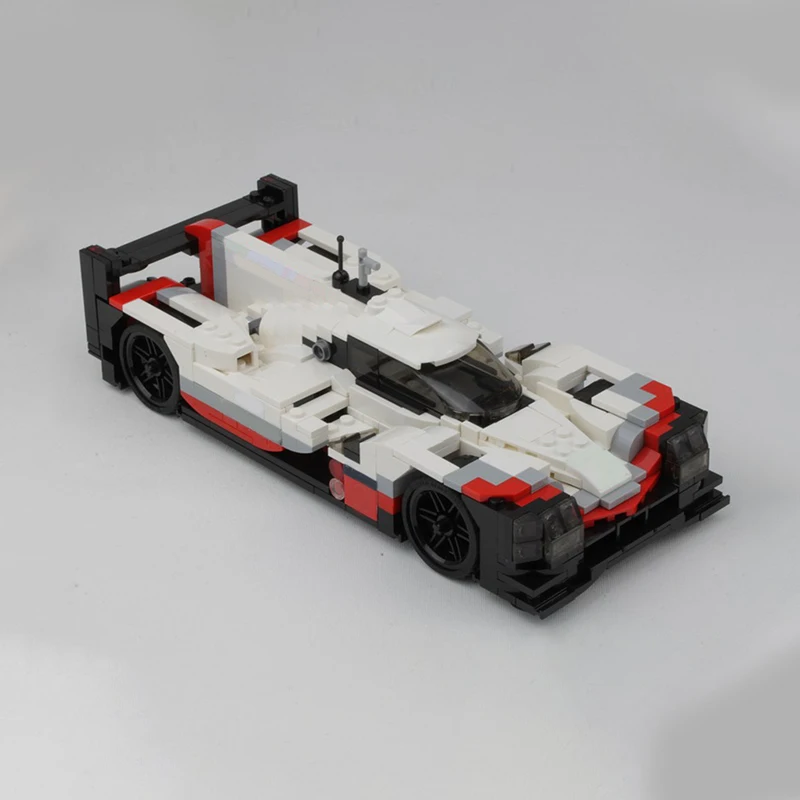 

617 Pcs Porschees 919 Hybrid in Scale 1:20 Le Mans Race Car Hybrid Racing Vehicle MOC Model Building Blocks Birthday Toys Gift