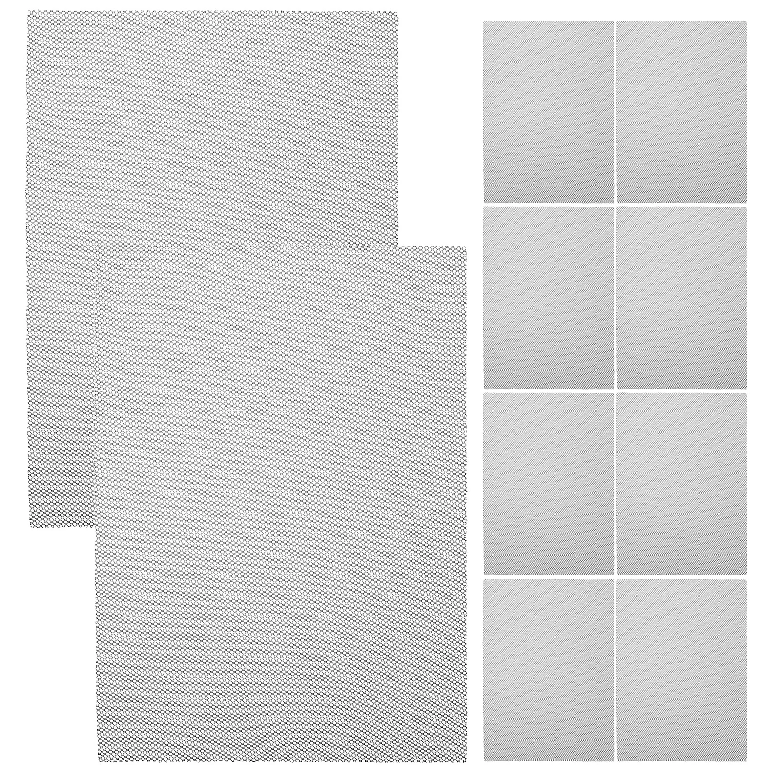 

Breathable Mesh Fabric for Mask Eyes 10pcs Eye Mesh Material for Fursuit Cosplay Crafts Animal Costume DIY Projects Handmade