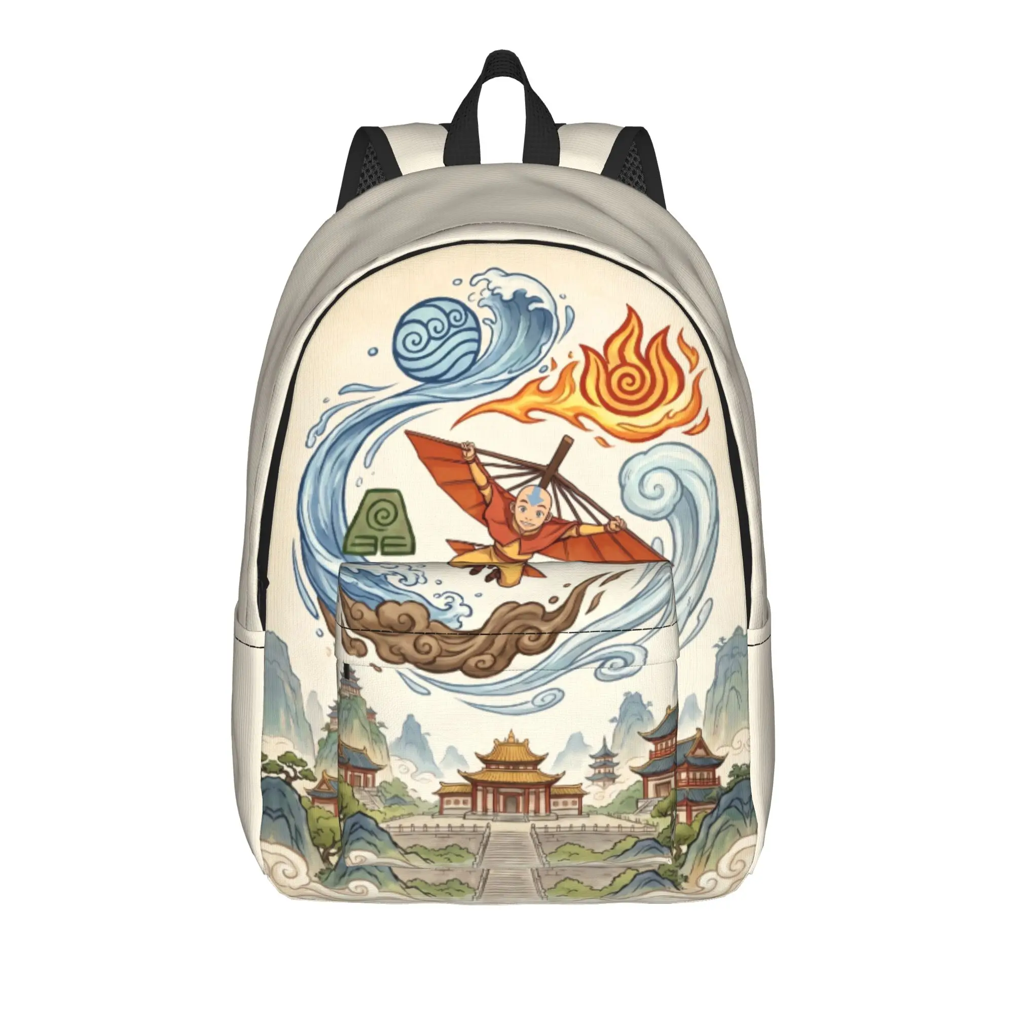 Ancient Element World Backpack  Student Polyester Outdoor Style Backpacks Big Style High School Bags Rucksack