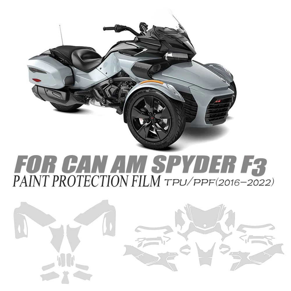 

Decoration Protection For SPYDER F3 Paint Protection Film For CAN AM SPYDER F3 PPF Complete Paint Anti-Scratch TPU 2016-2022