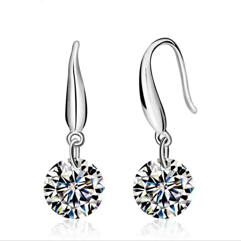 New Fashion jewelry Crystal from Austrian New Woman name earrings Twins micro set