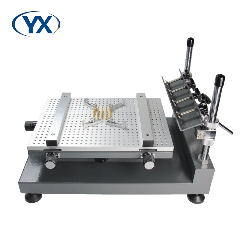 Stable Use PCB Stencil Printer, Manual PCB Assembly Machine with PCB Size250*400mm for SMT Line