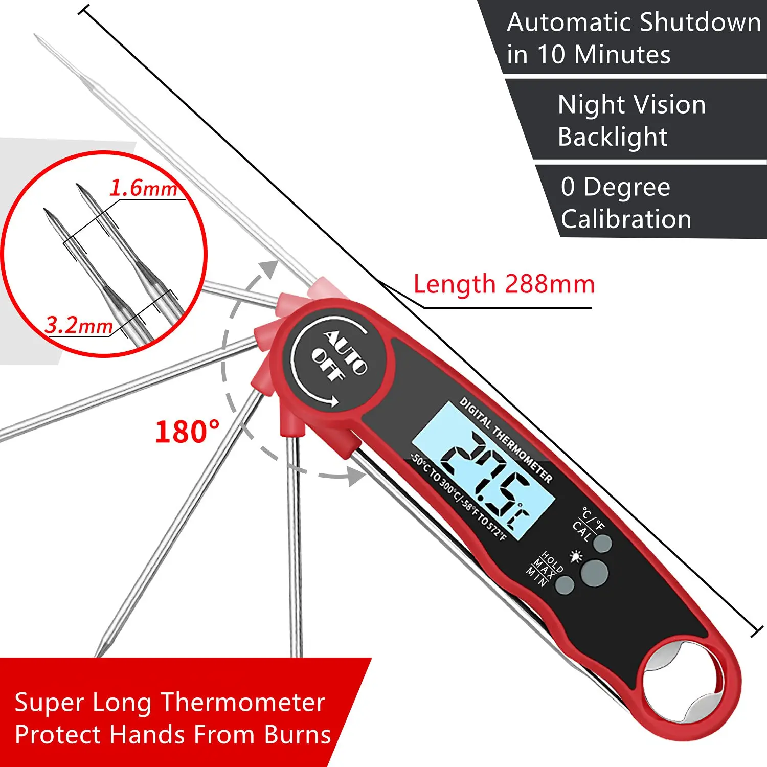Thumbnail 3 - #17 Cooking Thermometers Deals & Discounts
