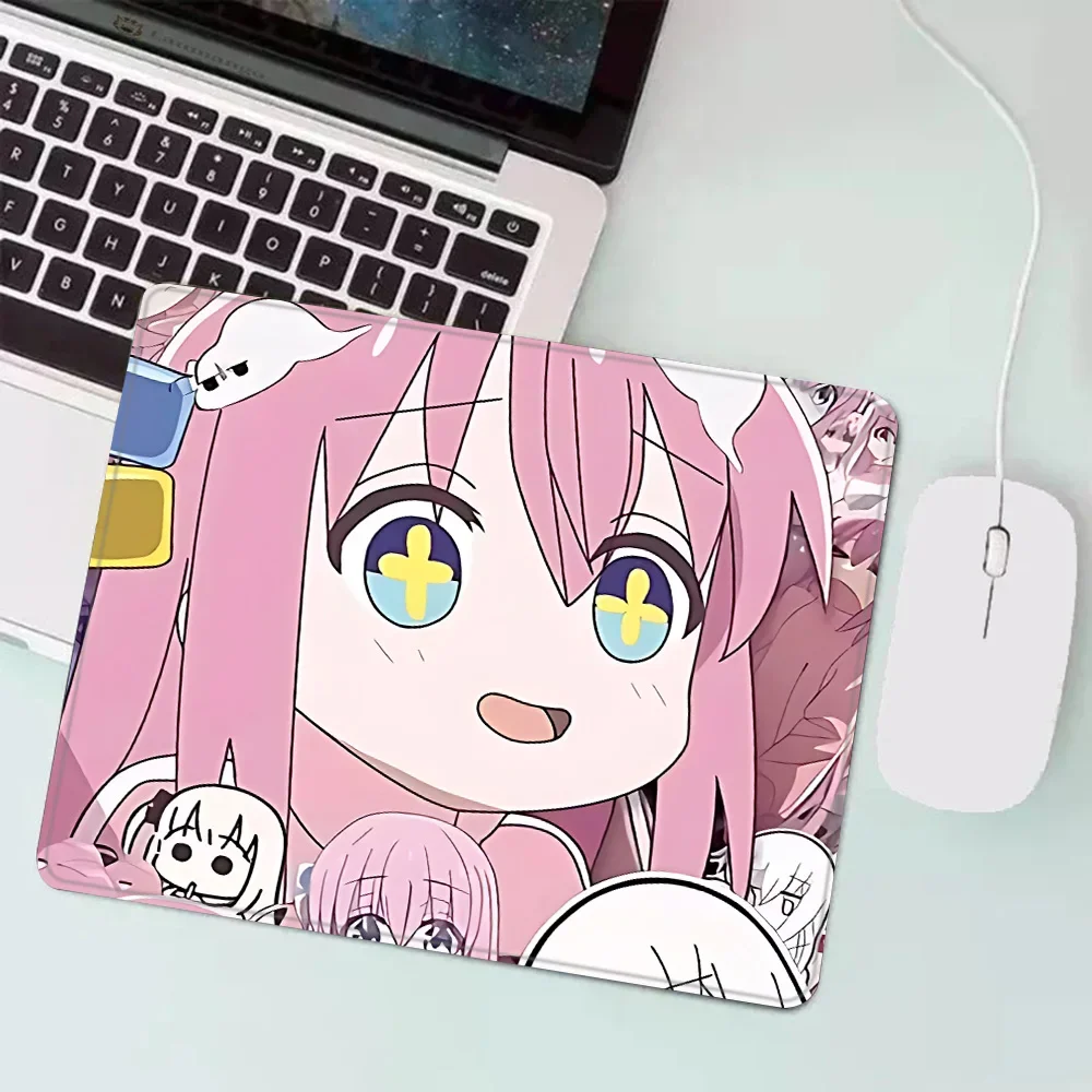 Anime Rock Pochi Game Mouse Pad Anti-slip and Wear-Resistant Rubber Bottom with Stitched Edge Keyboard Mat Suitable for Office