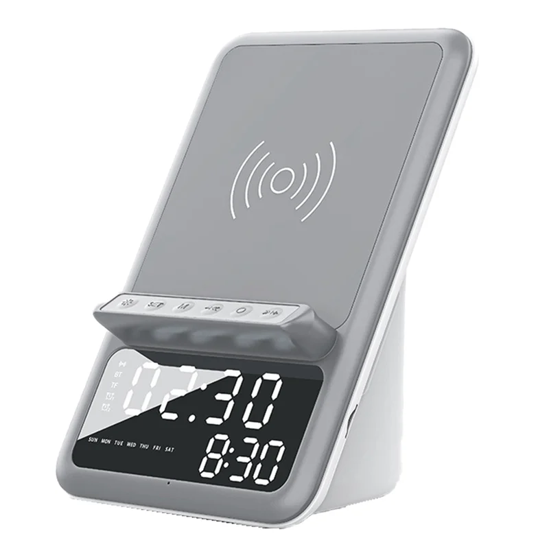 

ABEP-Wireless Charging Wireless Charger Bracket Fast Charge Charger Bluetooth 5.0 Audio Multifunctional Wireless Charger