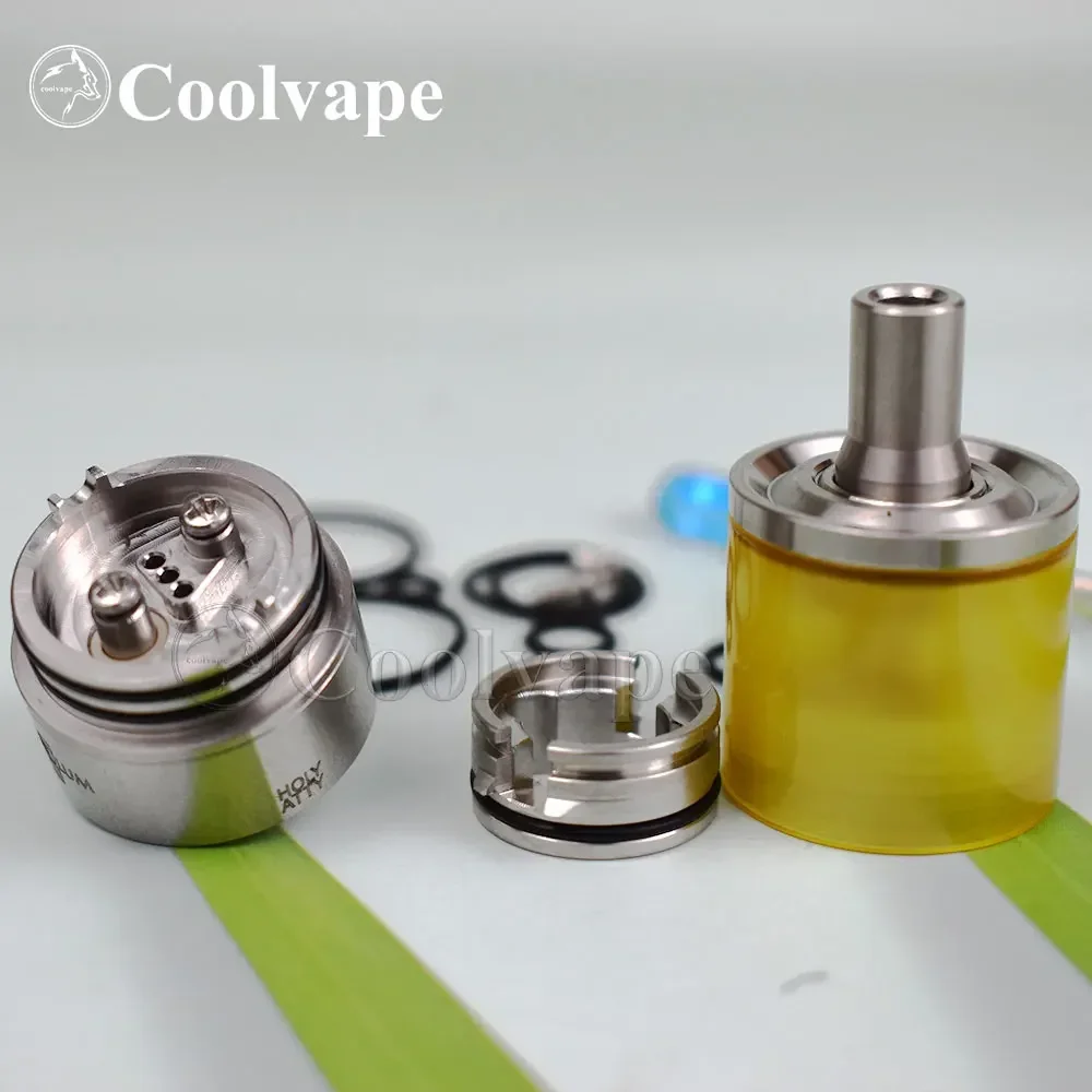 Coolvape patibulum Unleashed rta MTL atomizer vape 22mm 316SS PEI 3.5ml ملف واحد تدفق الهواء قابل لإعادة البناء rta مقابل Dvarw mtl FL rta
