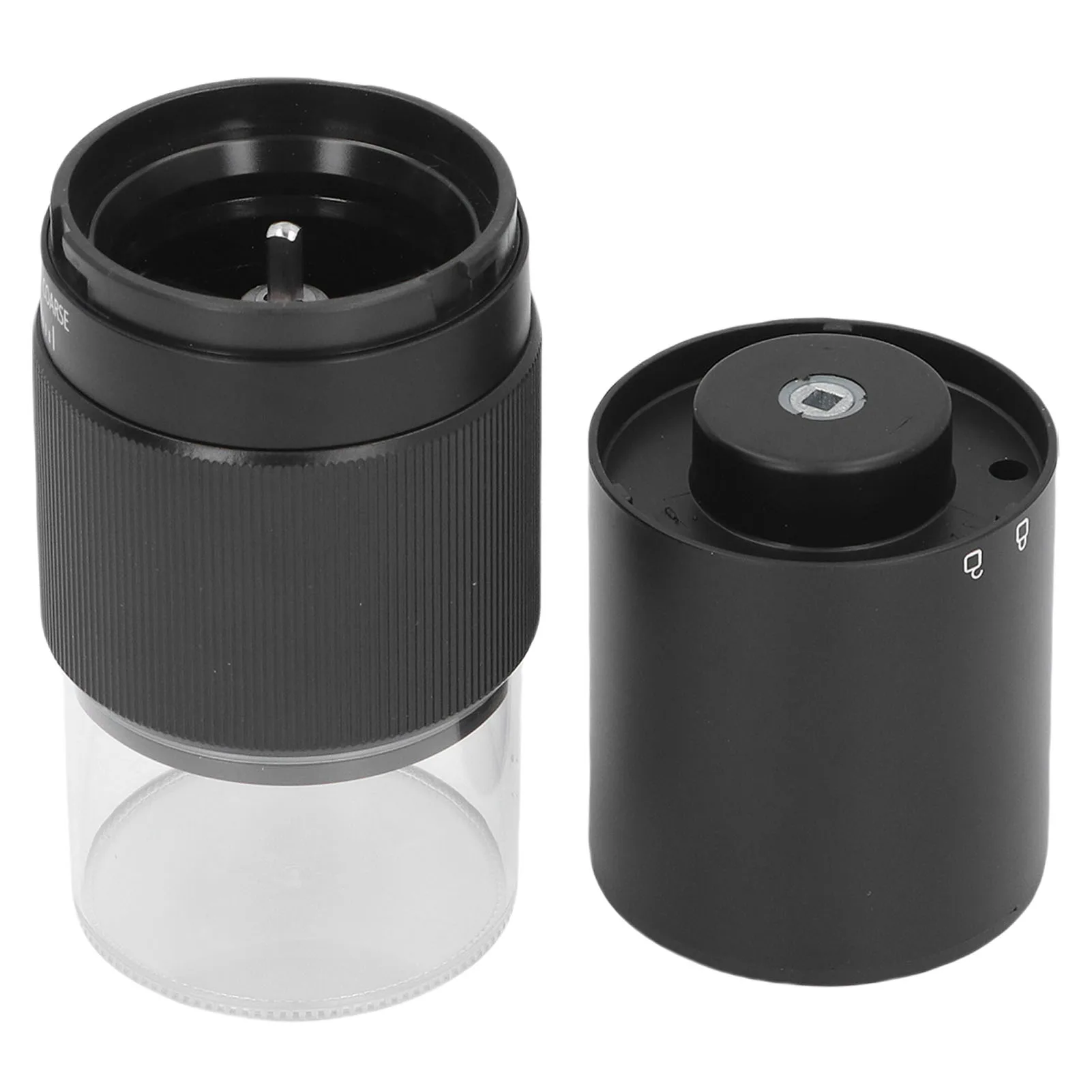 

USB перезаряжаемая портативная кофемолка, регулируемая керамическая электрическая мельница с жерновами для эспрессо, кофейных зерен, дома, путешествий, кемпинга