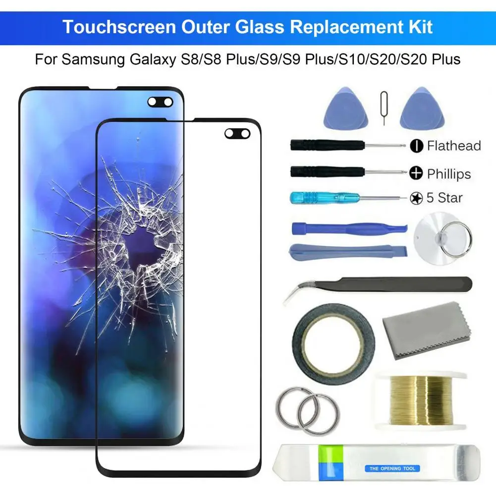 Front Glass Replacement Professional Ultra Clear Ultra thin Mobile Phone Outer Display with Repairing Tool