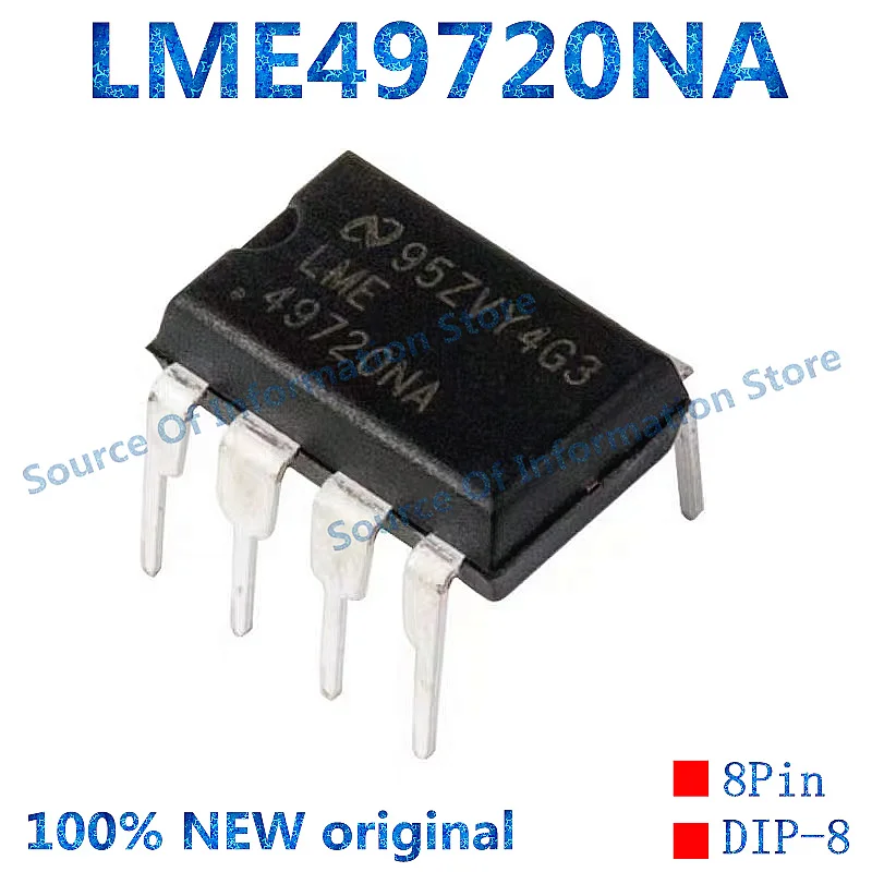 1PCS Operational Amplifier LME49720NA LME49720 DIP-8 Dual Op Amp 100% NEW original