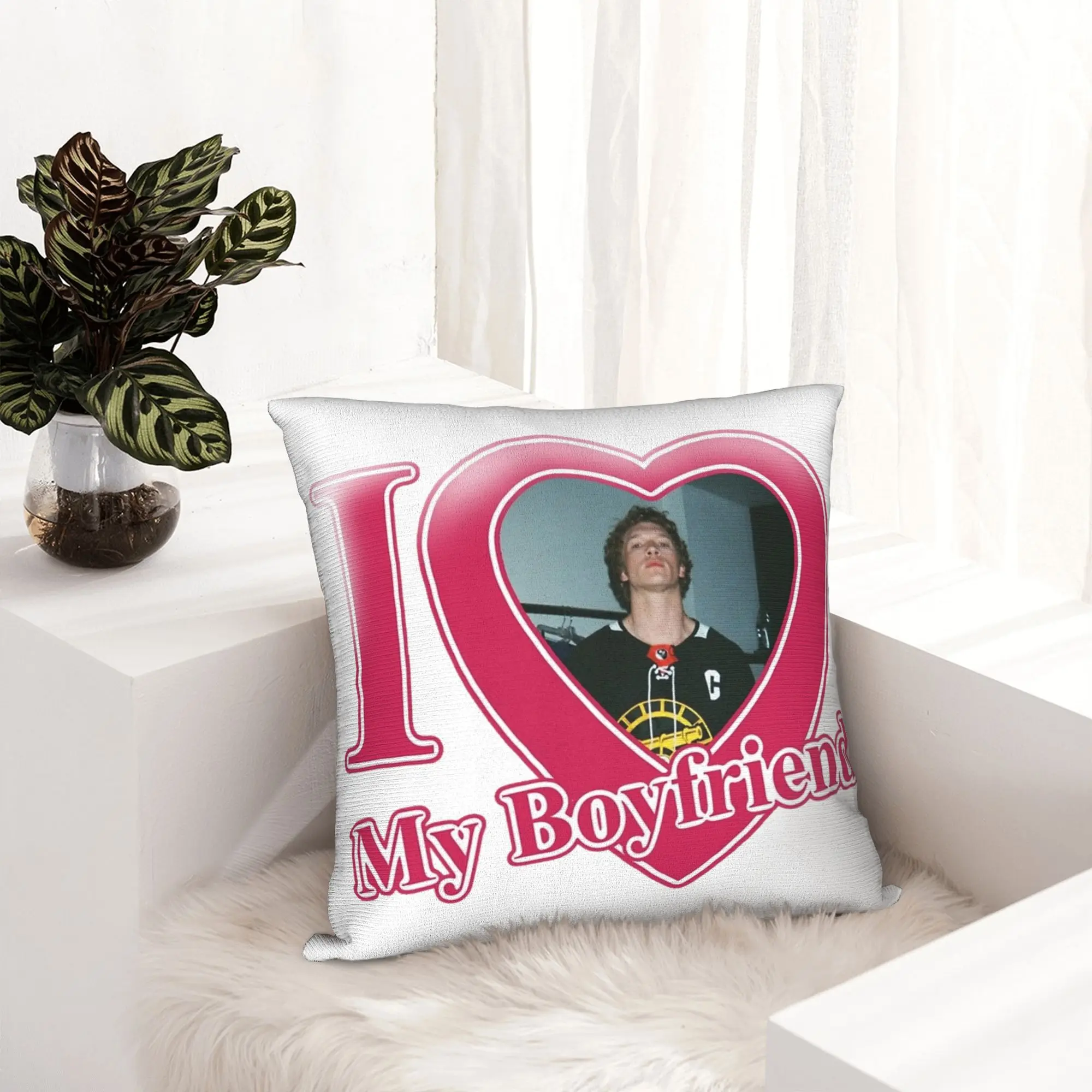 Heated Rivalry Ilya Rozanov My Boyfriend Pillowcase Printed Polyester Cushion Cover Decorations Connor Storrie Pillow Case Cover