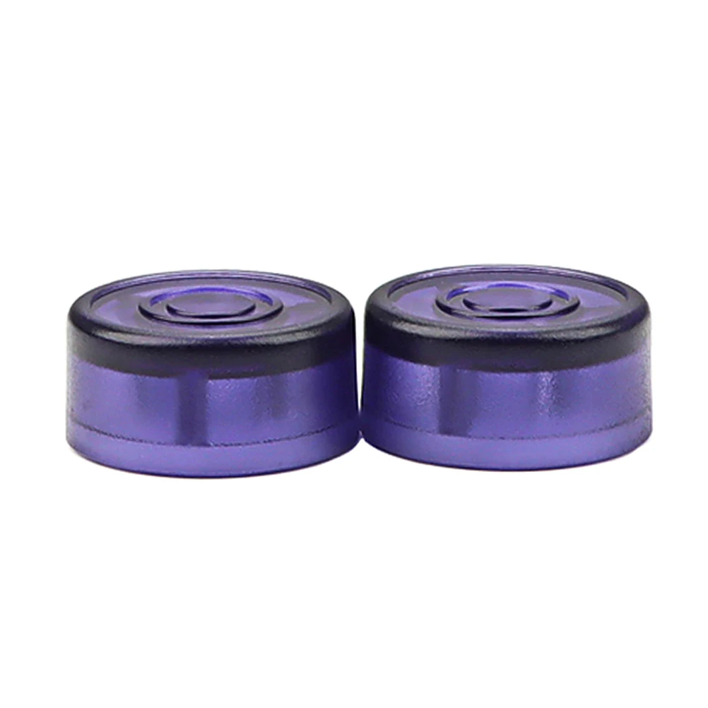 

2 Pcs Lake Guitar Effect Pedal Button Caps Plastic Replacement Footswitch Toppers Accessories Parts Supplies