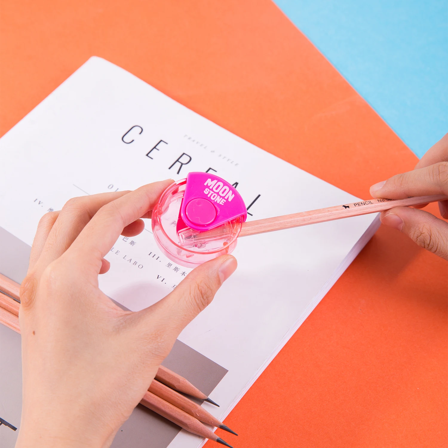 델리 연필깎이, 고품질 수동 연필깎이, 홈 오피스용 연필깎이