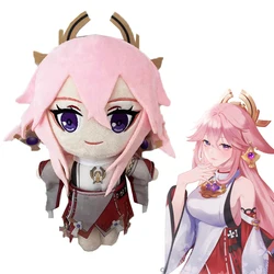 Peluche Yae ata ko Butter Genshin Impact Game, jouet en peluche, oreiller en peluche, personnage de dessin animé doux, accessoires de cosplay, cadeau GérGift