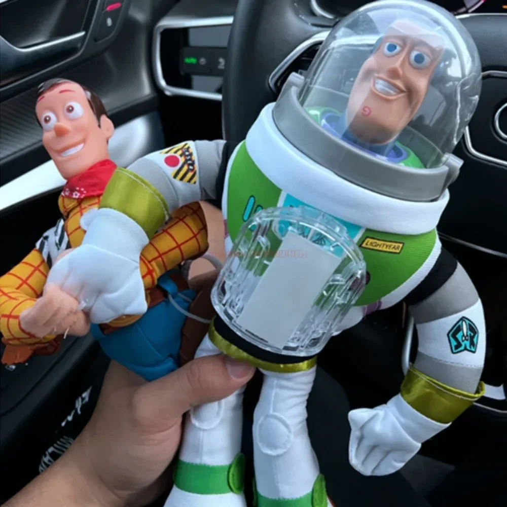 45cm Toy Story Sherif Woody Buzz Lightyear bambole per Auto giocattoli di peluche fuori Hang Toy accessori per Auto carini decorazione per Auto