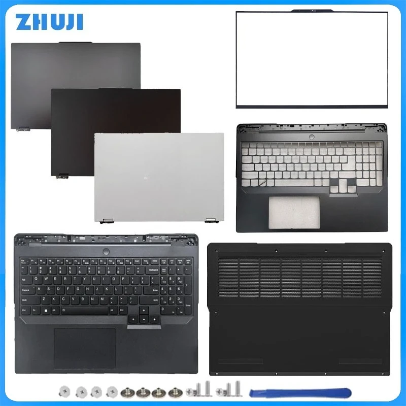 

NEW Laptop LCD Back Cover Front Bezel Palmrest Bottom keyboard For Legion Pro 5 16IRX8 ARX8 Y9000P R9000P 2023