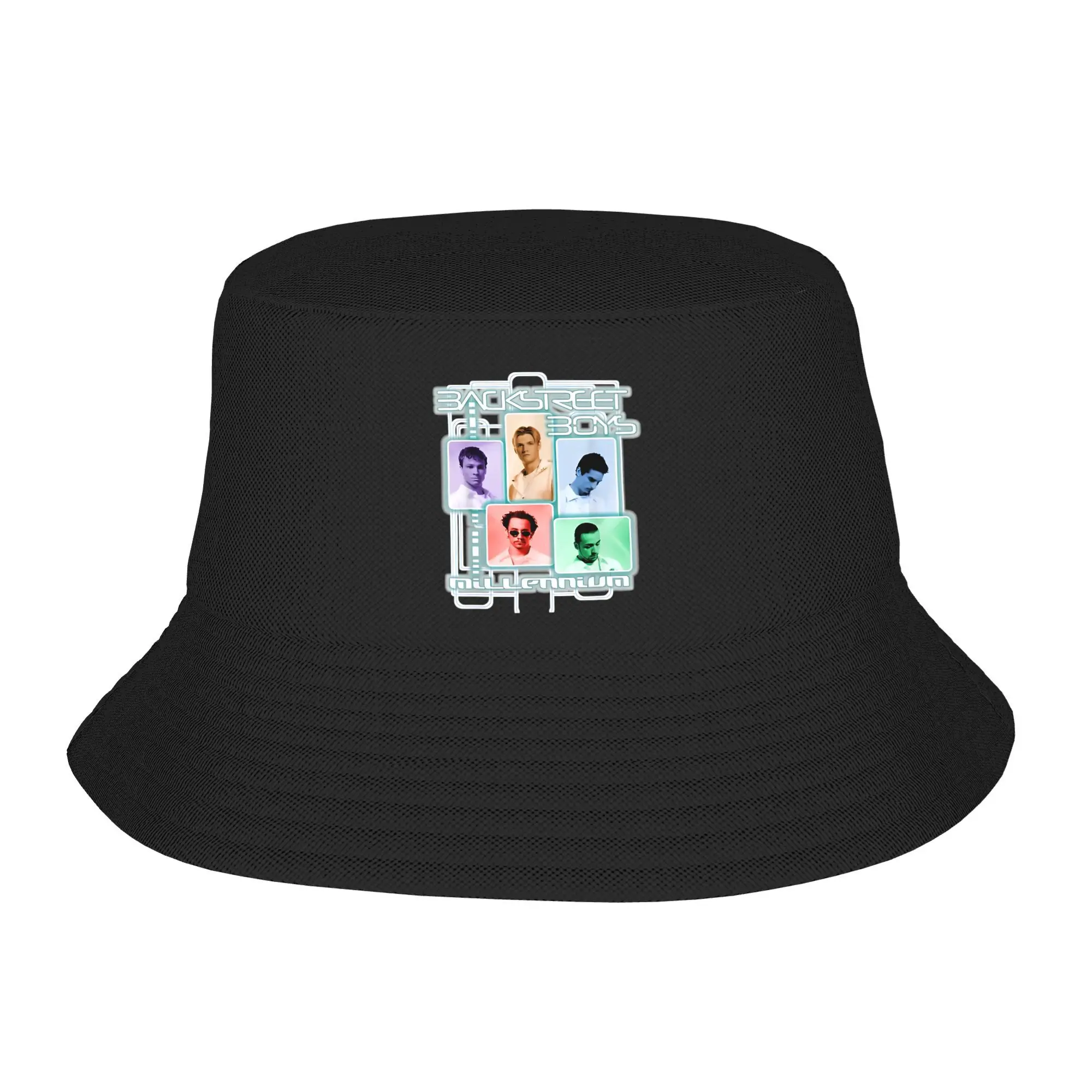

Backstreet Boys Band BSB Bucket Hat Summer Korean Fisherman Hats For Women Breathable Vacation Caps Hawaii Sunscreen Hats