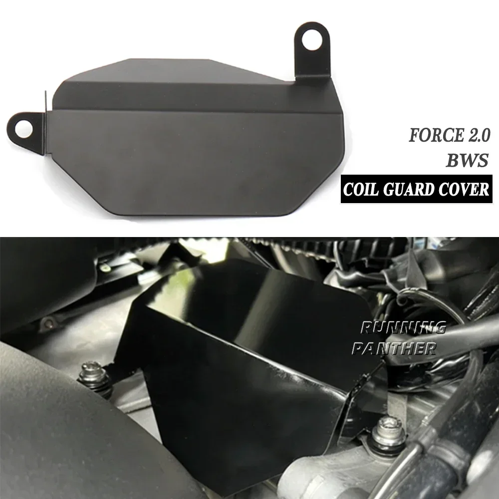 

New Motorcycle Accessories Black Coil Cup Cover Disc Cable Cover For Yamaha Force FORCE 2.0 / BWS