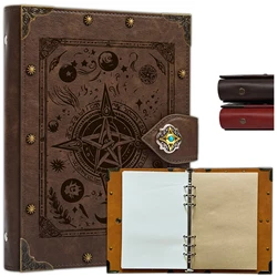 Lined Journal Notebook,400 Pages,Leather Hardcover Notebooks, A5 College Ruled Thick Classic DND Gift Accessories