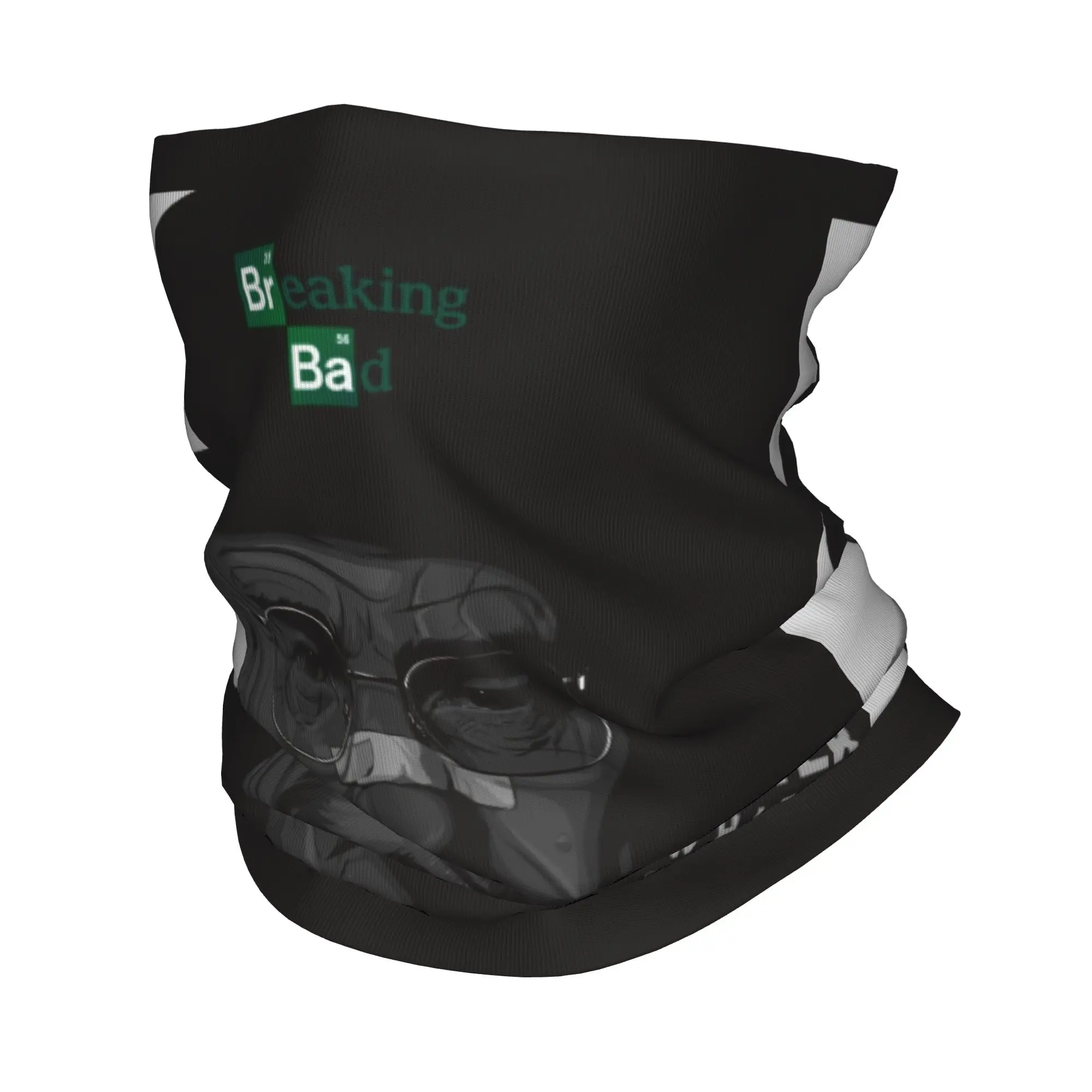 Custom Cool Breaking Bad Walter White Winter Headband Neck Warmer Men Women Hiking Cycling Tube Scarf  Face Bandana Gaiter