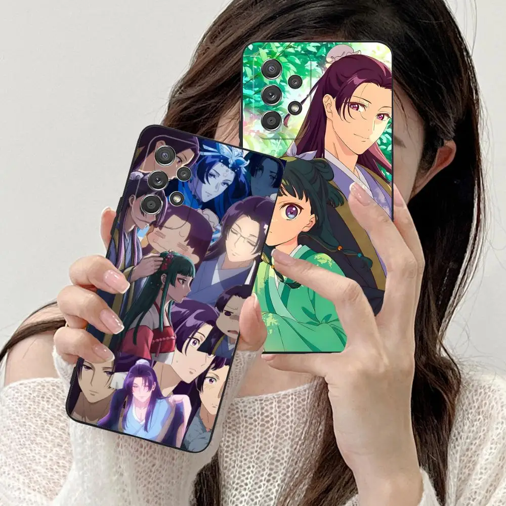 

Чехол для телефона «Дневники аптекаи» Jinshi Maomao для Samsung Galaxy M55 54 42 35 34 33 32 23 22 15 14 13 12 F55 5G с цветной печатью