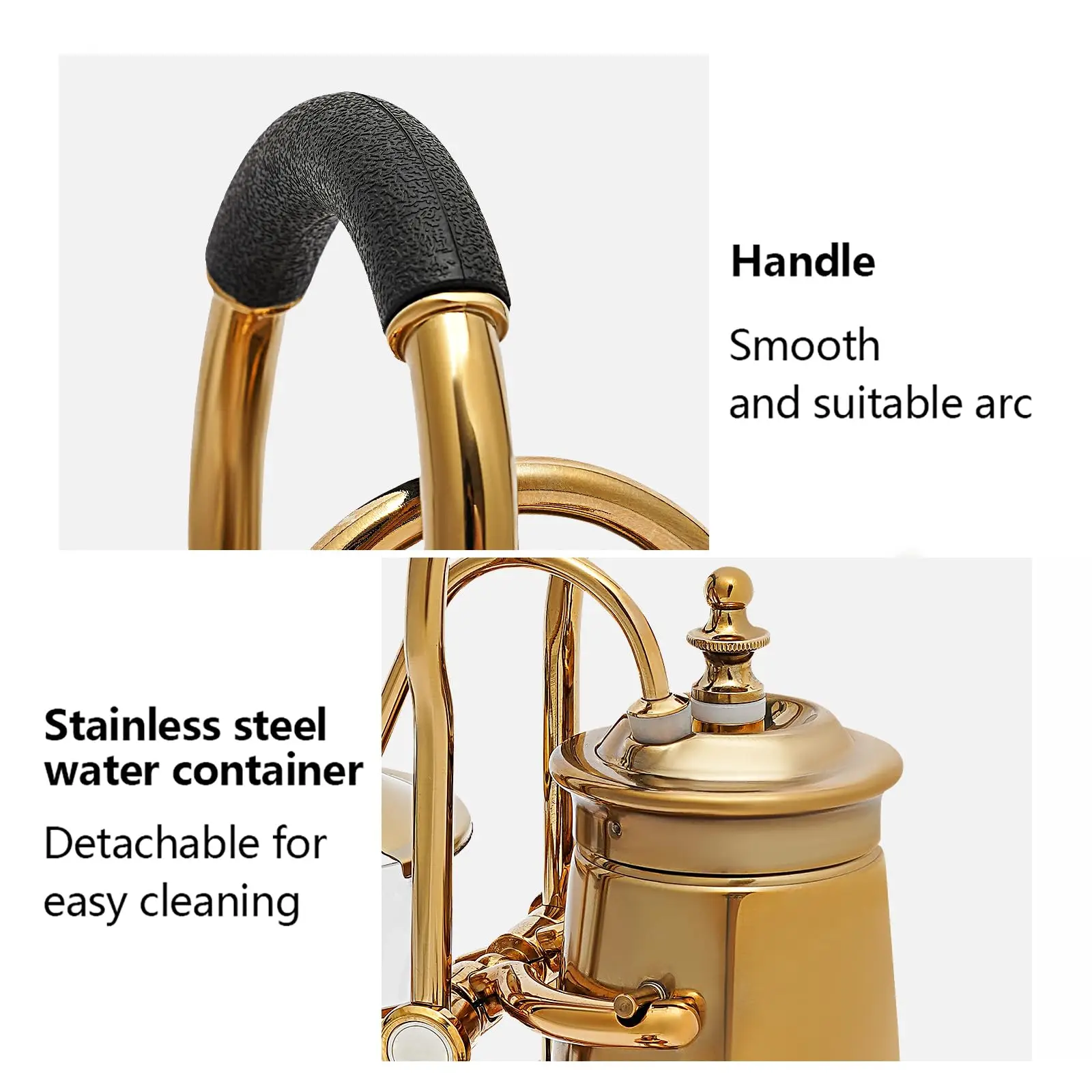 Cafetera casera vintage con sifón